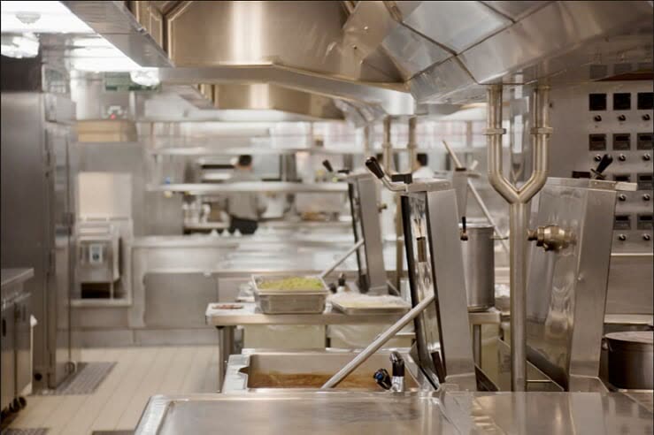 Commercial kitchen service